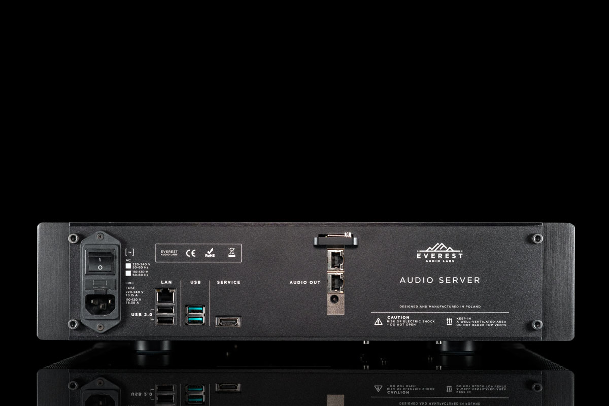 Everest Server Ascent — rear panel